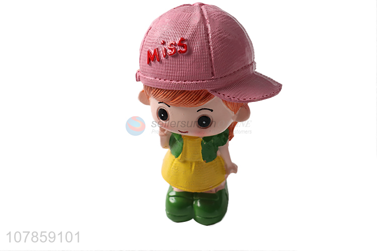 New arrival home ornaments resin couple doll resin crafts