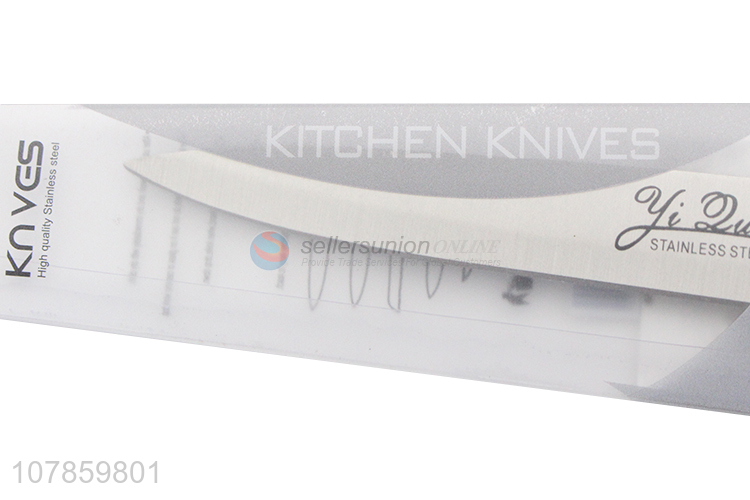 Yiwu wholesale silver stainless steel universal knife kitchen knives