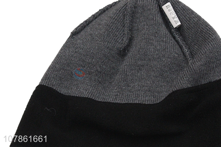 Good selling fashion winter beanie cap knitted hat wholesale