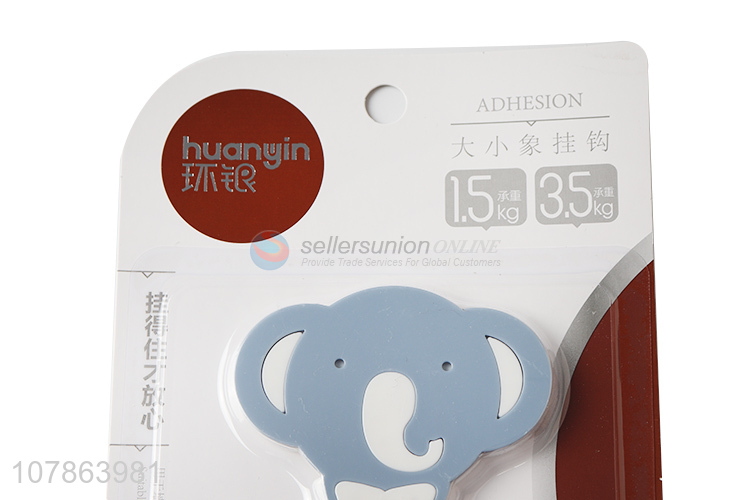 Good quality cartoon elephant wall hook kitchen bathroom hooks