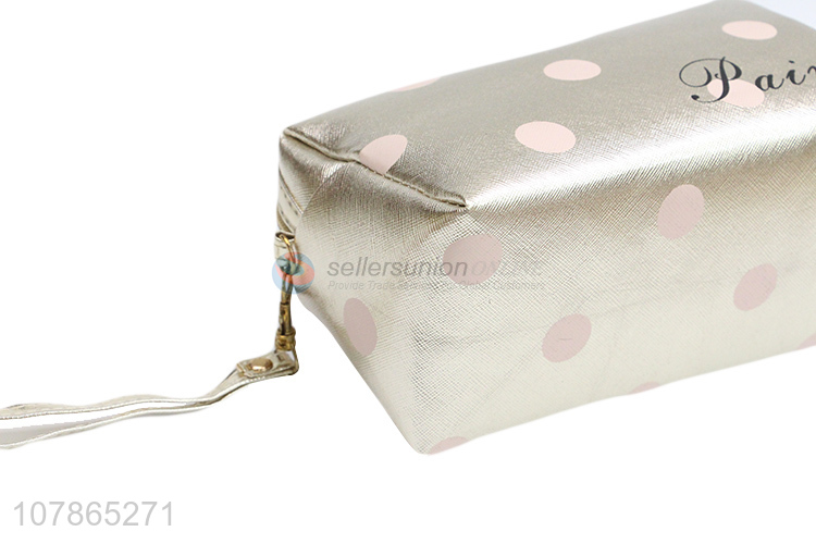 Hot selling waterproof pvc makeup bag cosmetic bag for women