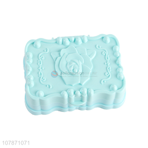 Factory direct sale embossed waterproof travel soap holder case