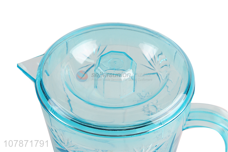 Good quality colorful eco-friendly plastic water jug for daily use