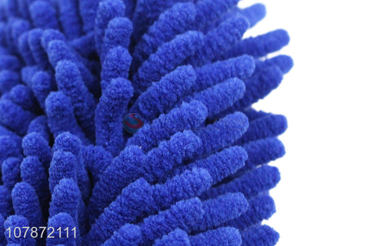 Custom Vehicle Cleaning Washing Microfiber Chenille Mitt Glove