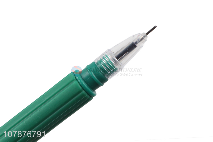 New design green three-dimensional cactus plastic signature pen