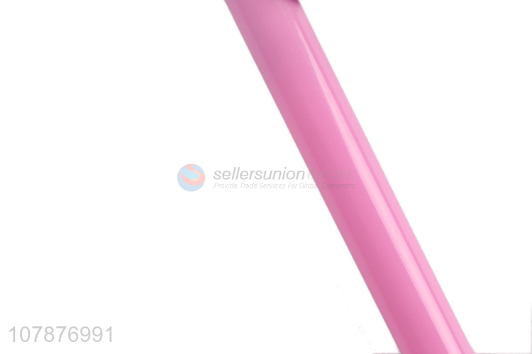 Creative peacock pink plastic pressing ballpoint pen wholesale