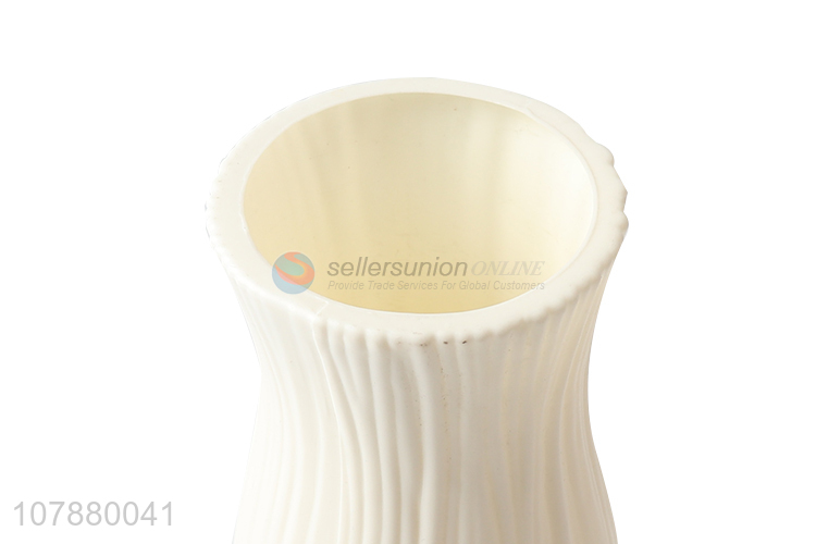 Hot selling tabletop vases plastic flower vase for wedding decoration