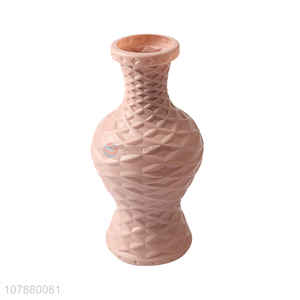 Factory supply decorative modern eco-friendly imitation ceramic flower vase