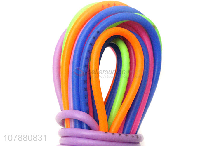 New arrival colorful speed weight pvc skipping rope for children