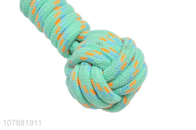 Portable Cotton Rope Ball For Dog Pet Chew Toys