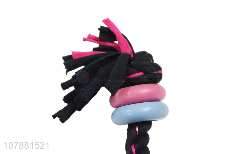 Popular Pet Chew Toy Cotton Rope Pet Teeth Cleaning Toy