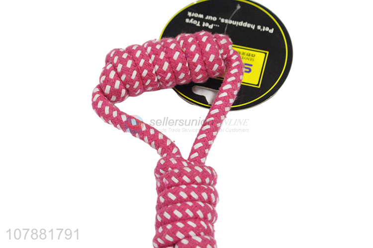 New Design Double Ball Cotton Rope Dog Toy Best Pet Toy