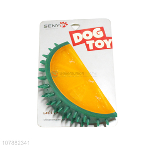 High Quality TPR Thorn Dog Toothbrush Pet Chew Toy