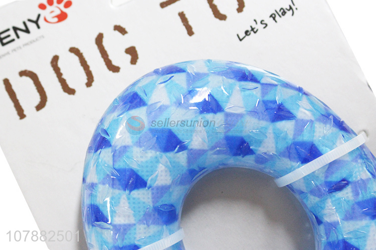 Fashion Simulation Doughnut Pet Chew Toy Dog Training Toy