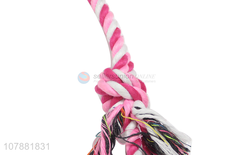 Unique Design Chain Swivels Knotted Rope Pet Toy