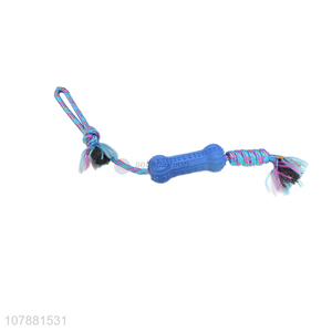 Good Sale Pet Chew Toy Knotted Cotton Rope For Dog