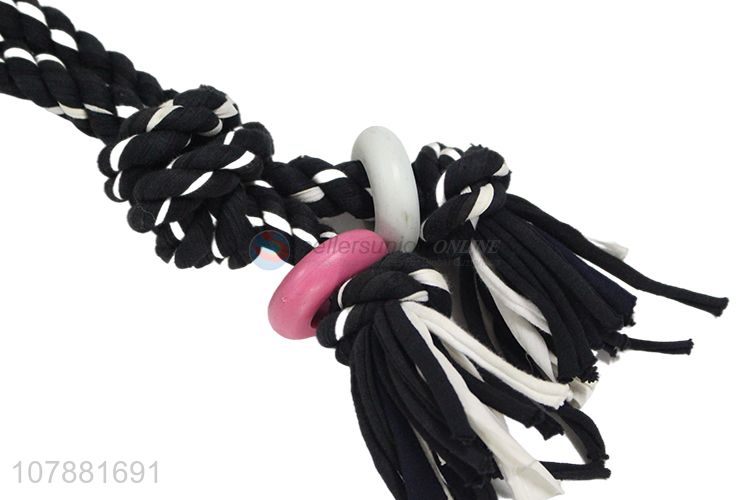 New Design Pet Chew Toy Knotted Cotton Rope For Pet