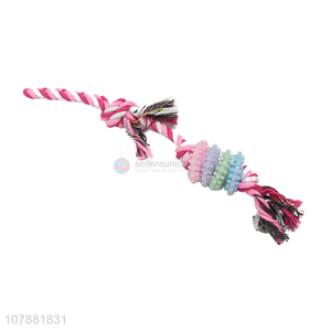 Unique Design Chain Swivels Knotted Rope Pet Toy