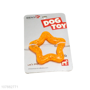 New Style Star Shape Pet Chew Toy Interactive Puppy Toys