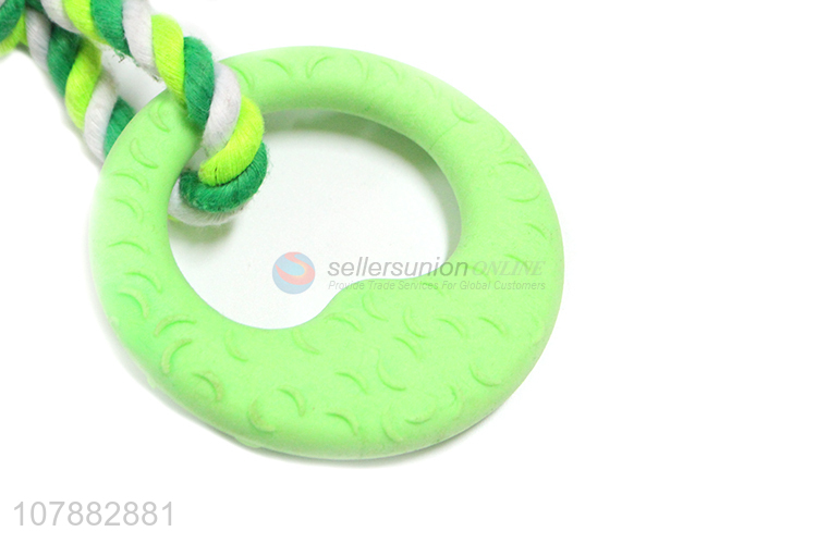 New Design Pet Chew Toy Cotton Rope Interactive Dog Toy