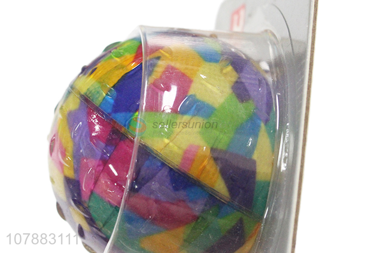 Best Selling Colorful TPR Ball Pet Chew Bite Toy Interactive Dog Toys