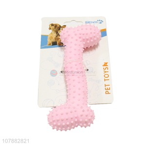 Custom Serrated Bone Pet Chew Toy Interactive Dog Toys