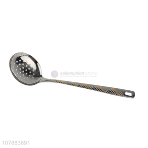 New arrival stainless steel durable slotted spoon for tableware