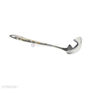 China promotional stainless steel soup ladle for household