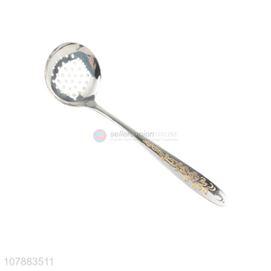 Cheap price household stainless steel slotted spoon wholesale