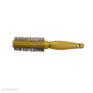 Low price heat resistant hairdressing comb round bang comb