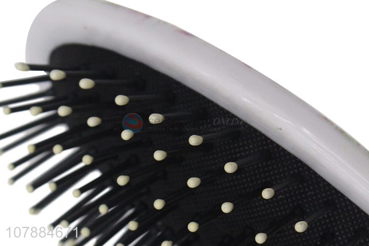 Online wholesale nylon bristle hair brush detangling comb