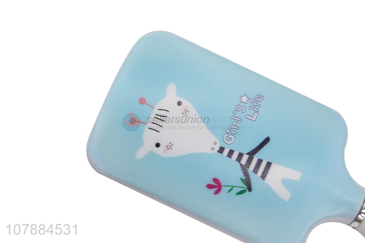 Hot selling creative printing paddle comb airbag comb