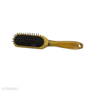 New product nylon bristle hair brush wooden detangling comb