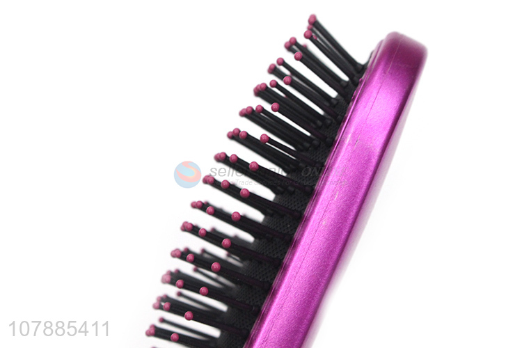 China manufacturer luxury plastic comb hairdressing tool brush