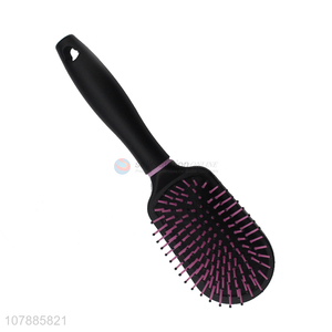 Custom logo plastic comb hairdressing tool brush wholesale