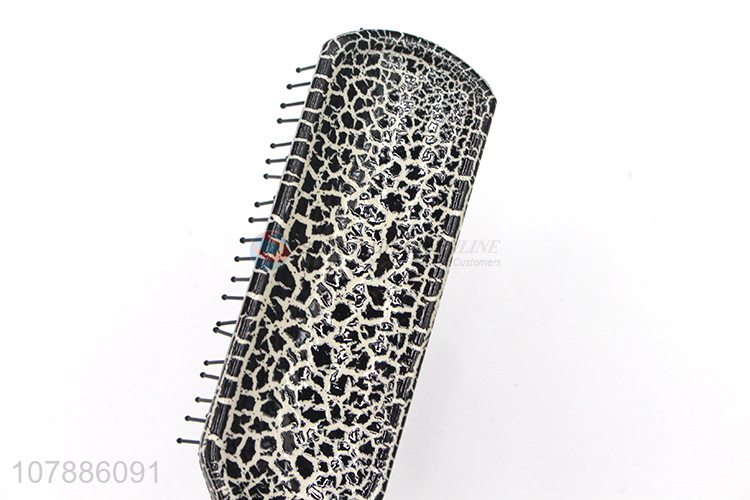 Good price crackle pattern men's hairdressing comb hair brush