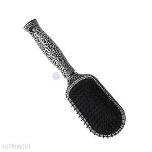 Good quality lady paddle brush crackle air cushion comb