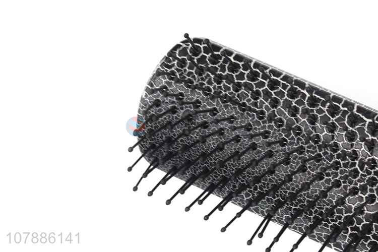 Top products crackle pattern hair straighten comb wholesale