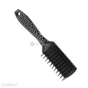 Wholesale novelty crackle pattern plastic hairdressing spareribs comb