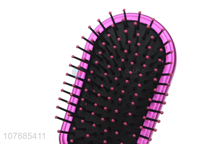 China manufacturer luxury plastic comb hairdressing tool brush