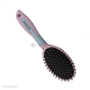 High quality nylon bristle hair brush detangling comb