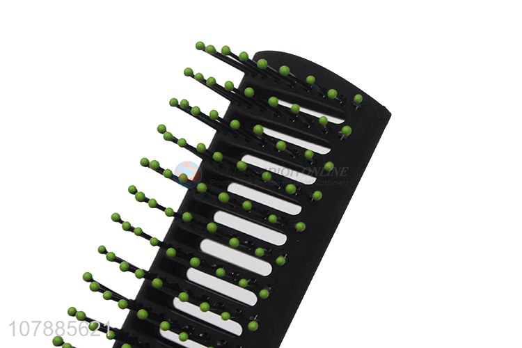 Hot selling wet and dry dual use plastic rib comb for salon