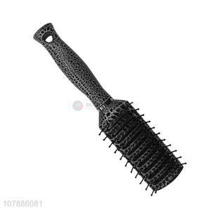 Fashion design crackle pattern plastic spareribs comb board comb