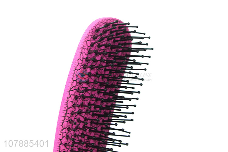 China factory personalized curved detangling comb hair brush