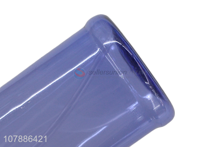 New arrival royal blue plastic spray bottle beer bottle watering can