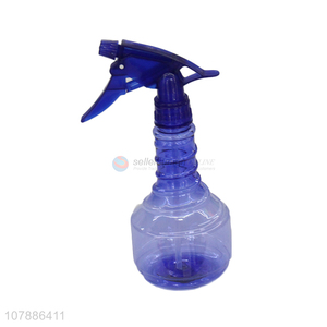 Factory wholesale royal blue hand-pressed plastic spray bottle