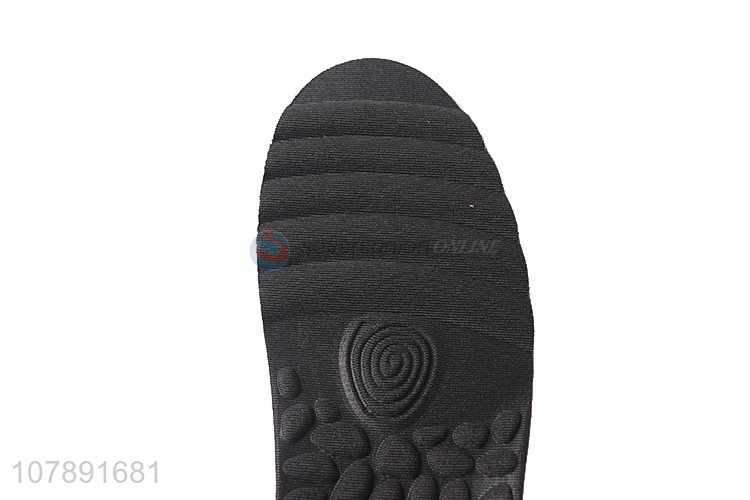 Hot selling black massage insole sports shoe insoles for men