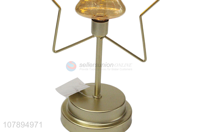 Hot selling star shaped led Christmas table lamp Christmas decoration supplies