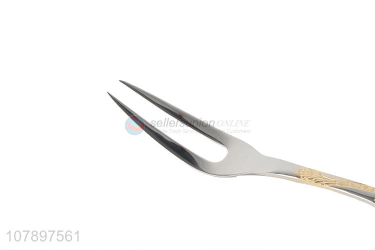 New product silver stainless steel universal kitchen meat fork