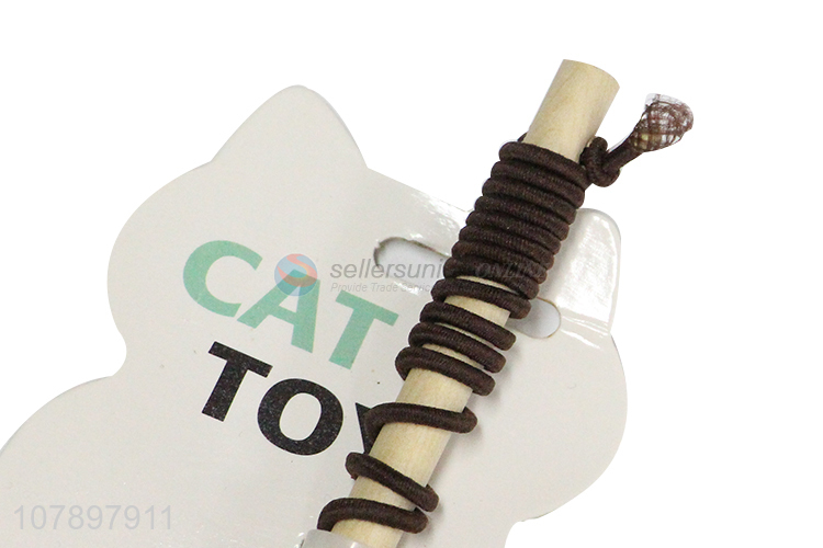 Online wholesale cat toys cat charmer wand feather teasing stick